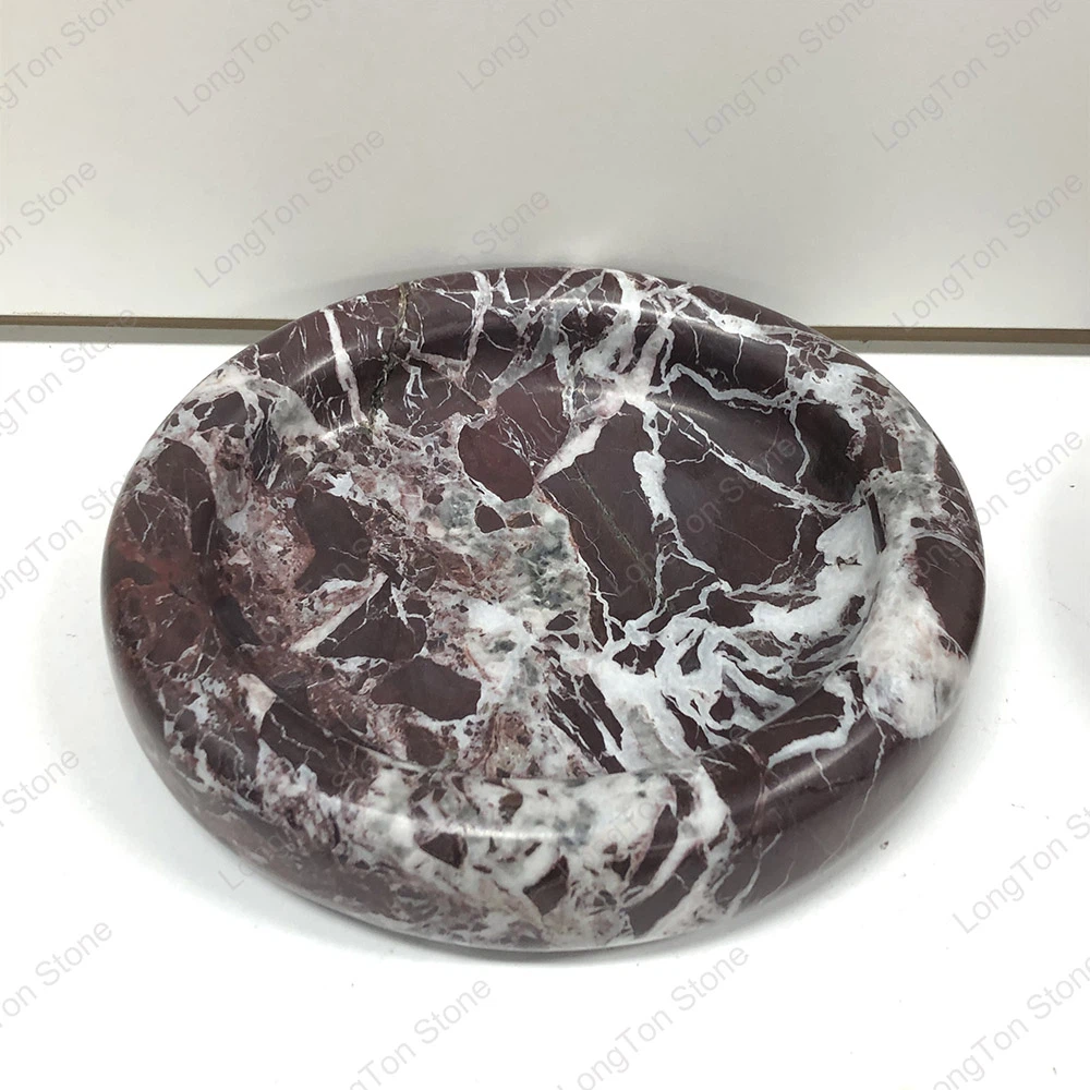 natural Burgundy marble tray natural Burgundy marble tray